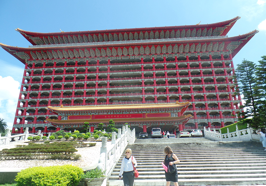 Dragon in Grand Hotel Showing Feng Shui